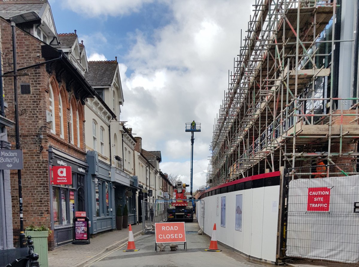 Greenwood Street is closed to traffic this week but all businesses are open as normal <a href="/EditandOak/">Edit & Oak</a> @riddlesemporium <a href="/MortSubiteBar/">Mort Subite</a>    <a href="/urban_burgerbar/">Urban Burger Bar</a> <a href="/MadButterflyUK/">Madam Butterfly</a> <a href="/belgianbar/">Belgian Bar</a> <a href="/AltFishBar/">Altrincham Fish Bar</a>