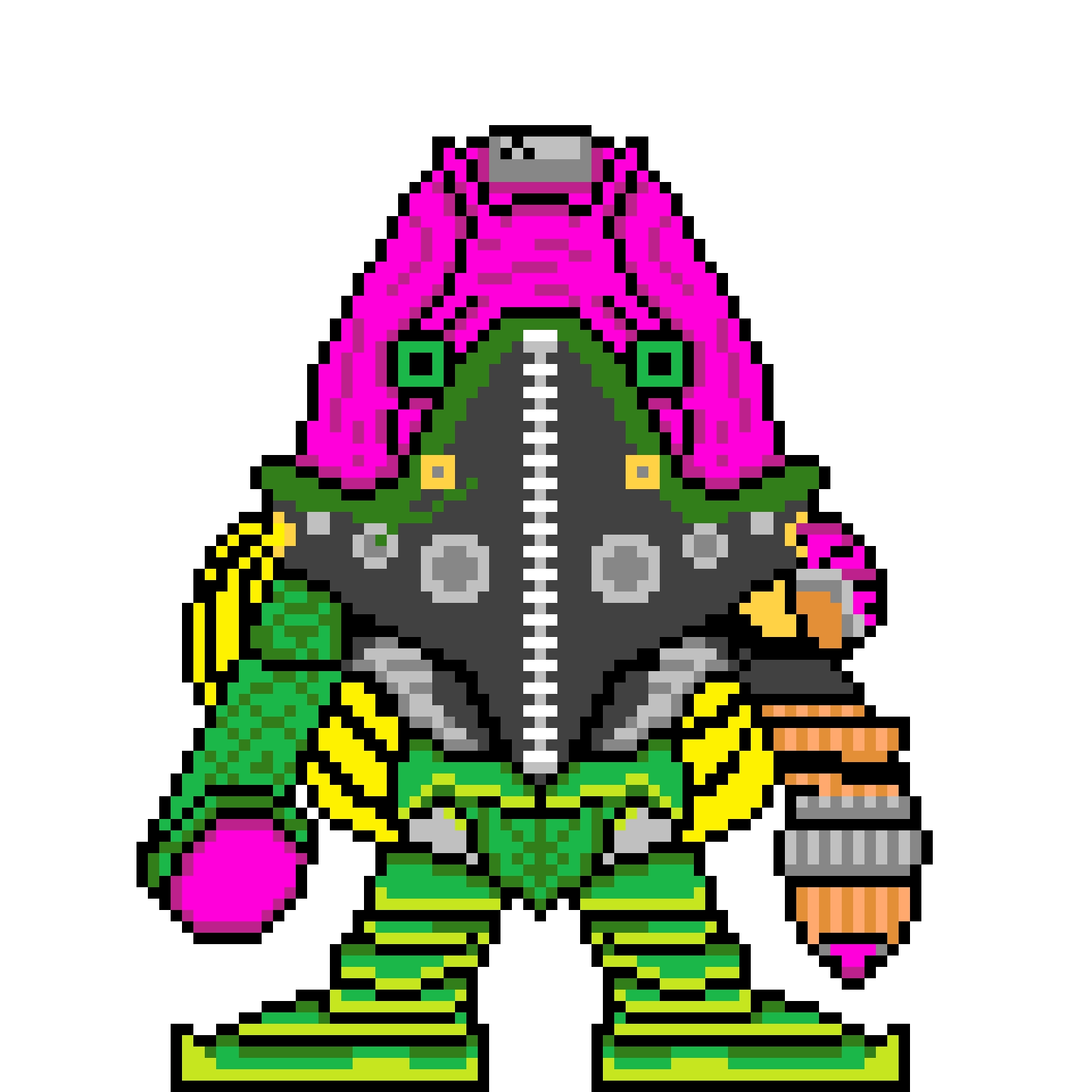 99番目の素数 Ar Twitter ルパパト ドット絵 ドット絵 ナメーロ バッチョ 普段ドット絵を作るときは 素体を元に作っているのですが 頭の形が特殊すぎて素体の意味がなくなり始めてますw 次は 一番 登場