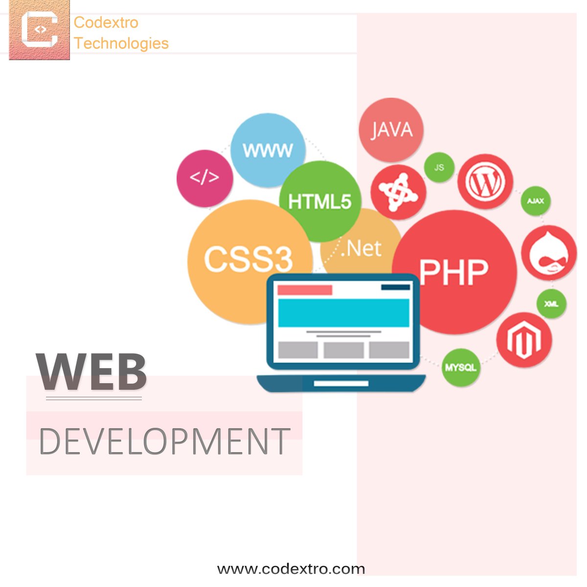 CodextroT's tweet photo. Outsource your Project for Web Design &amp; Development!
 #webdesign #website #webdevelopment #codextrotechnologies
 https://t.co/g4VY9CE2Yp https://t.co/tSSnVCAP0b