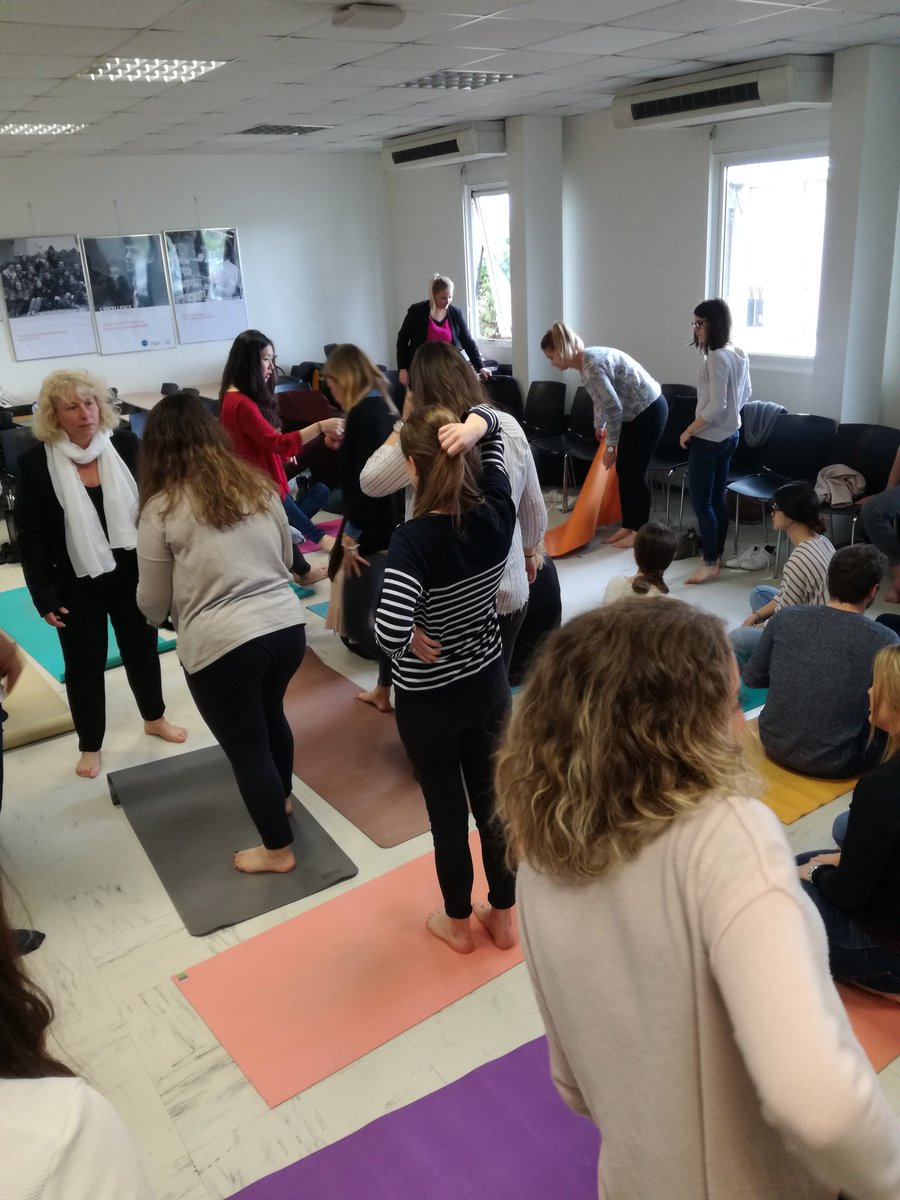 heleauh's tweet photo. Apprendre à se détendre en spé négo interculturelle #Go4Nego @Montpellier_BS https://t.co/XEC4LmtvuH