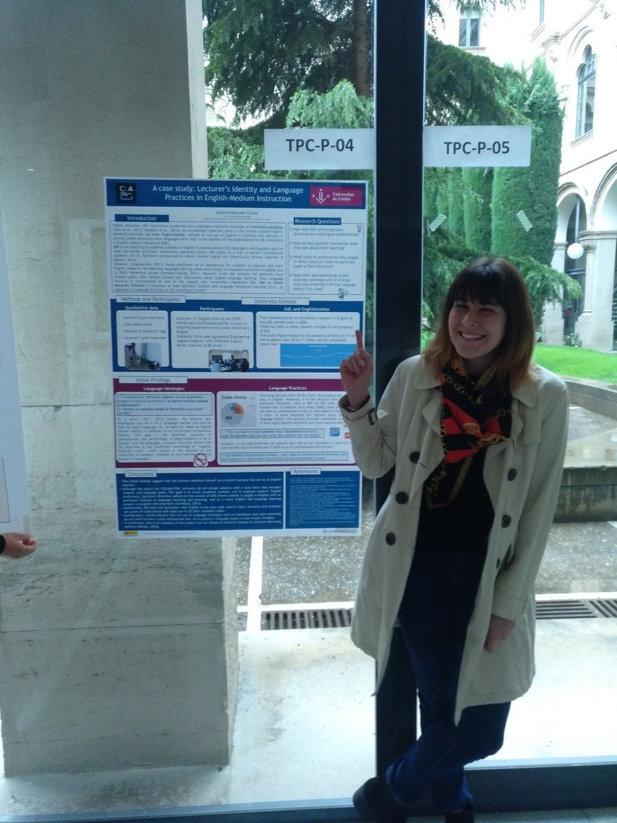 UdLCLA's tweet photo. Great job of our #PhDstudents @judith_alc and @balbi_2B from #CLA at Jornades de Benvinguda de #Doctorands #phdposter #phd @UdL_info @DoctoratUdL https://t.co/1Fx1lThem1