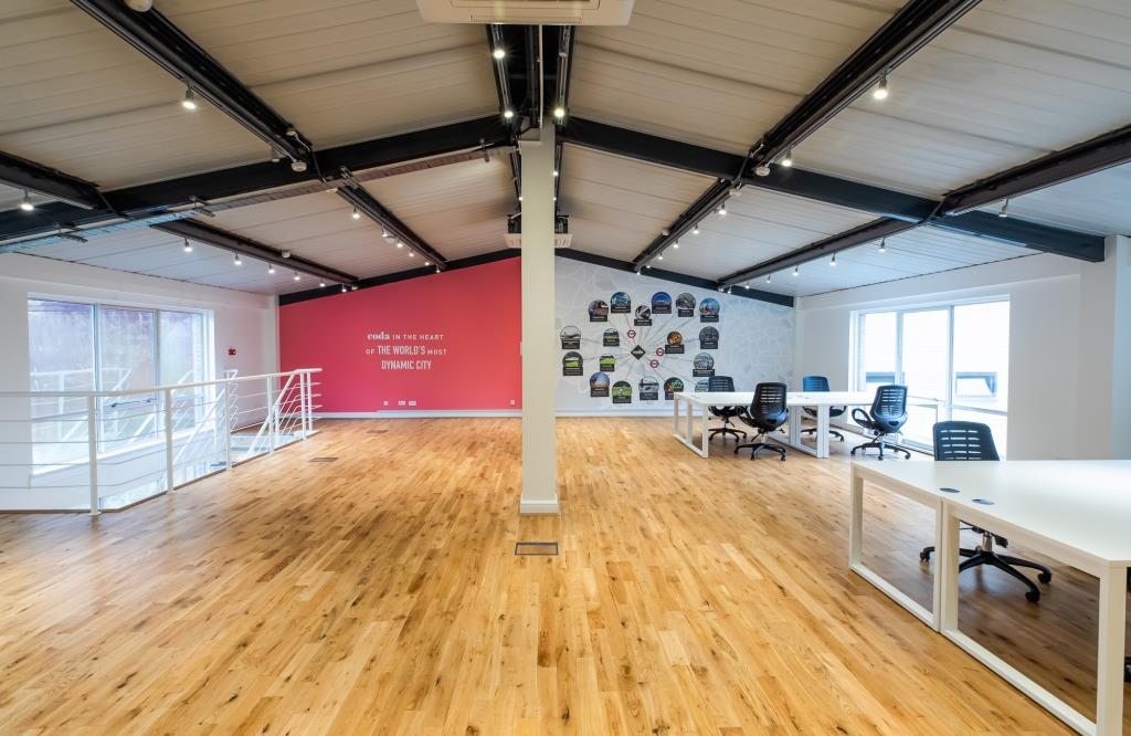 T_BInteriors's tweet photo. CAT-A, CAT-B office fit-out and external refurbishment works at CODA Studios in Fulham are complete, looking good and ready to occupy! https://t.co/DzRqDJA5RZ