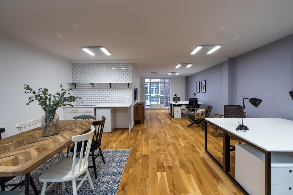 T_BInteriors's tweet photo. CAT-A, CAT-B office fit-out and external refurbishment works at CODA Studios in Fulham are complete, looking good and ready to occupy! https://t.co/DzRqDJA5RZ