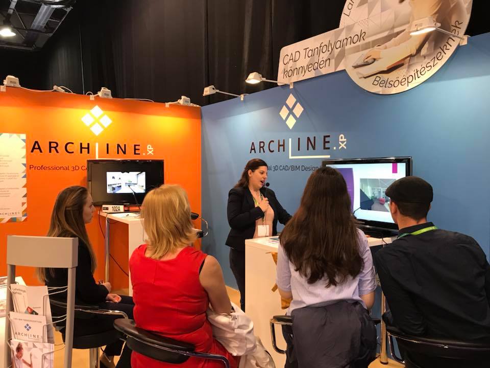 cadline_network's tweet photo. The @cadline_network crew in action at this year's #construma expo, bringing CAD to the #interiordesigner community. https://t.co/EfxUuXrHh5