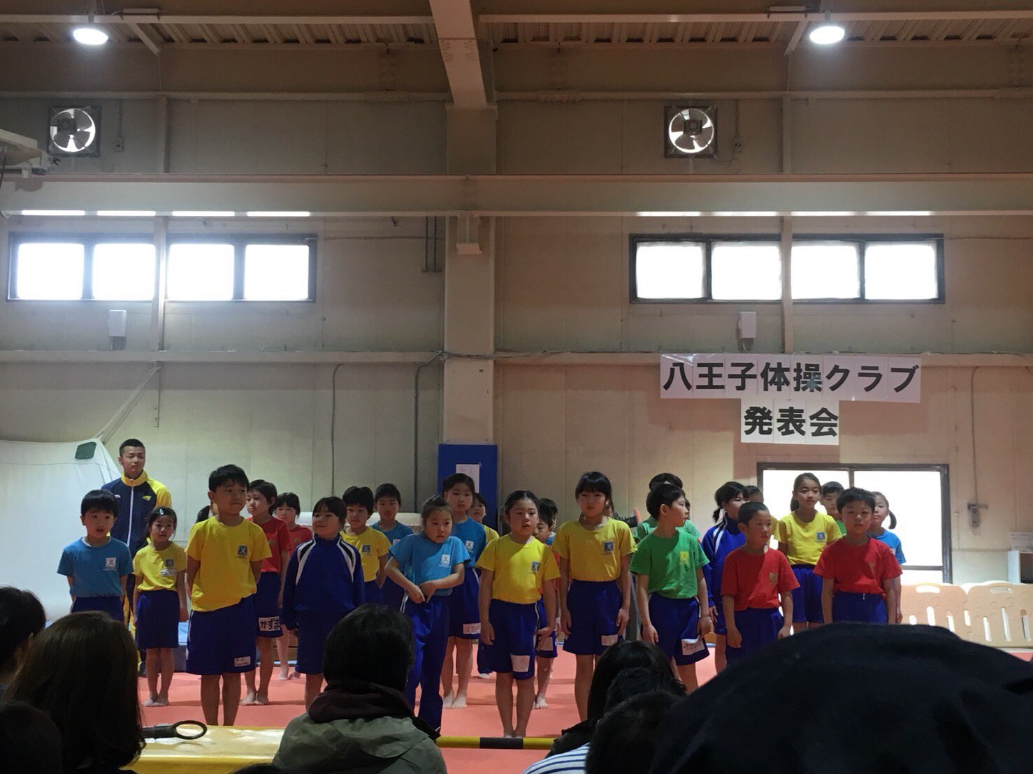 八王子体操クラブ Twitterissa 3月18日にジュニアコース発表会を行いました みんな元気よく頑張ってくれました