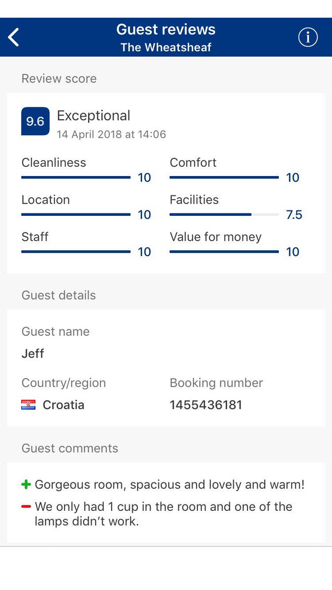 We have had an excellent review (9.6/10) for The Wheatsheaf property which is located close to BAE Systems and Hollywood retail park. 

Interested in living in The Wheatsheaf? Contact Ellie direct on 01933 426550.

blakehenderson.co.uk