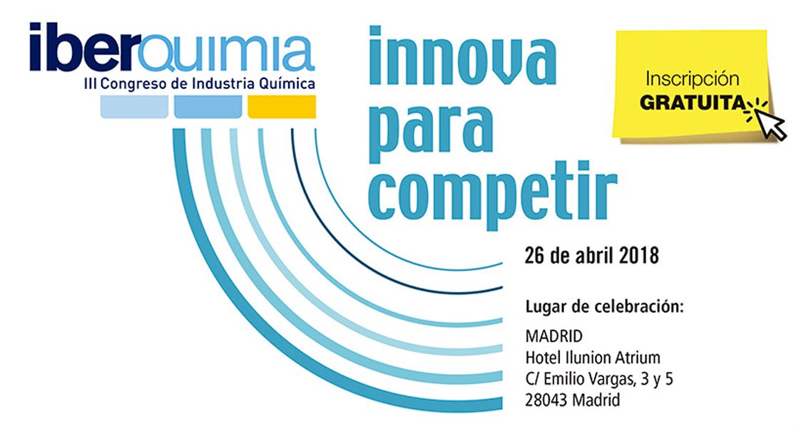 industriQuimica's tweet photo. Ya falta menos para Iberquimia, en esta tercera edición contamos con @ACCIONA @expoquimia @Kepler_Ing_Ecog @MESbook_ @Yokogawa_EU @WEG_Europe #Aetech #EIPSA #Iberfluid #Vorkaf Para saber más https://t.co/YapRp9HVch #iberquimia https://t.co/B2E9eXTS2k
