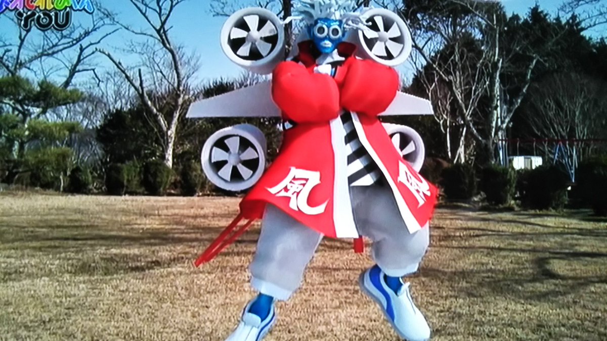 天てれ #もじもん #かぜーとん 風のもじもん、かぜーとんです イケメン