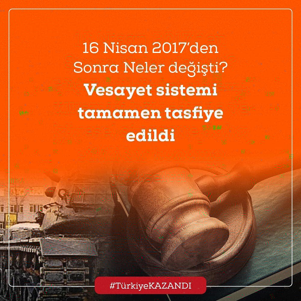 16 Nisan ile önü açılan Türkiye bir dünya markası olma yolunda emin adımlarla ilerliyor… #TürkiyeKazandı