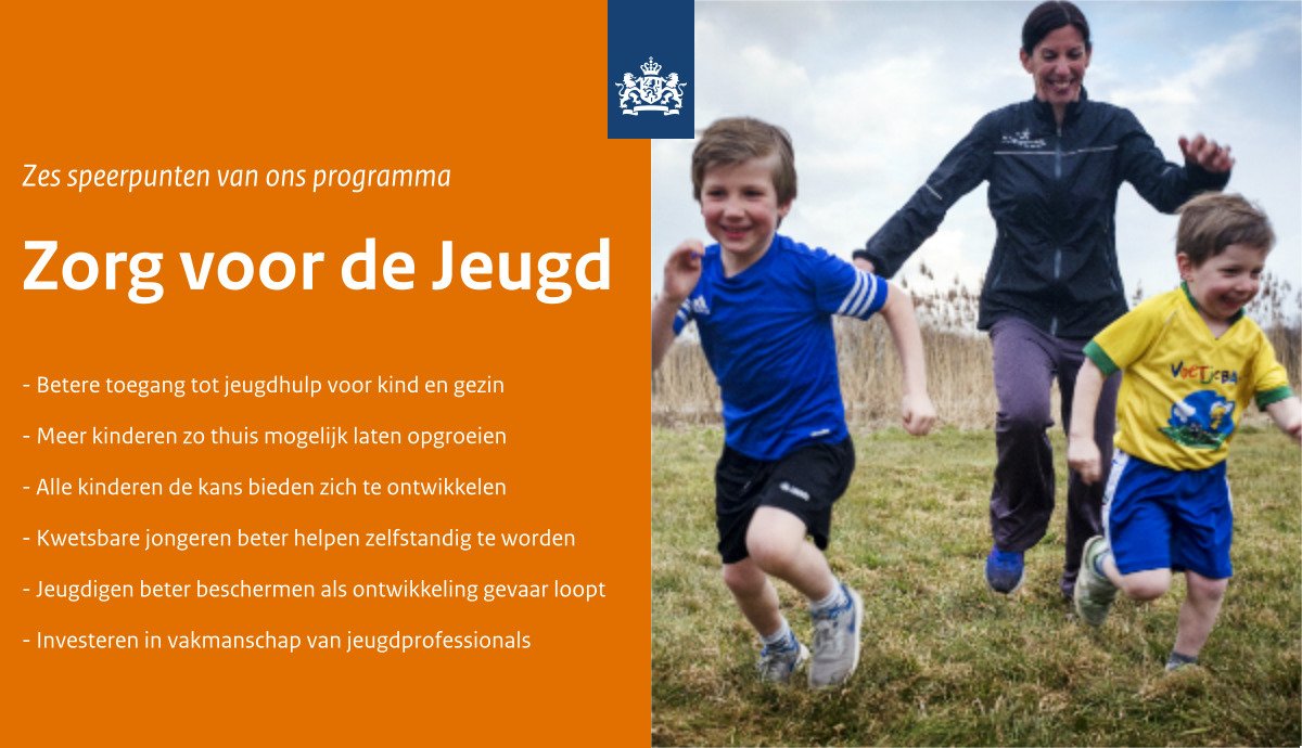 Vandaag presenteren we het programma #ZorgvoordeJeugd. Een brede aanpak om de jeugdhulp, jeugdbescherming en jeugdreclassering te verbeteren. Zo gaan we dat doen  👉🏼👉🏼👉🏼 rijksoverheid.nl/regering/bewin…