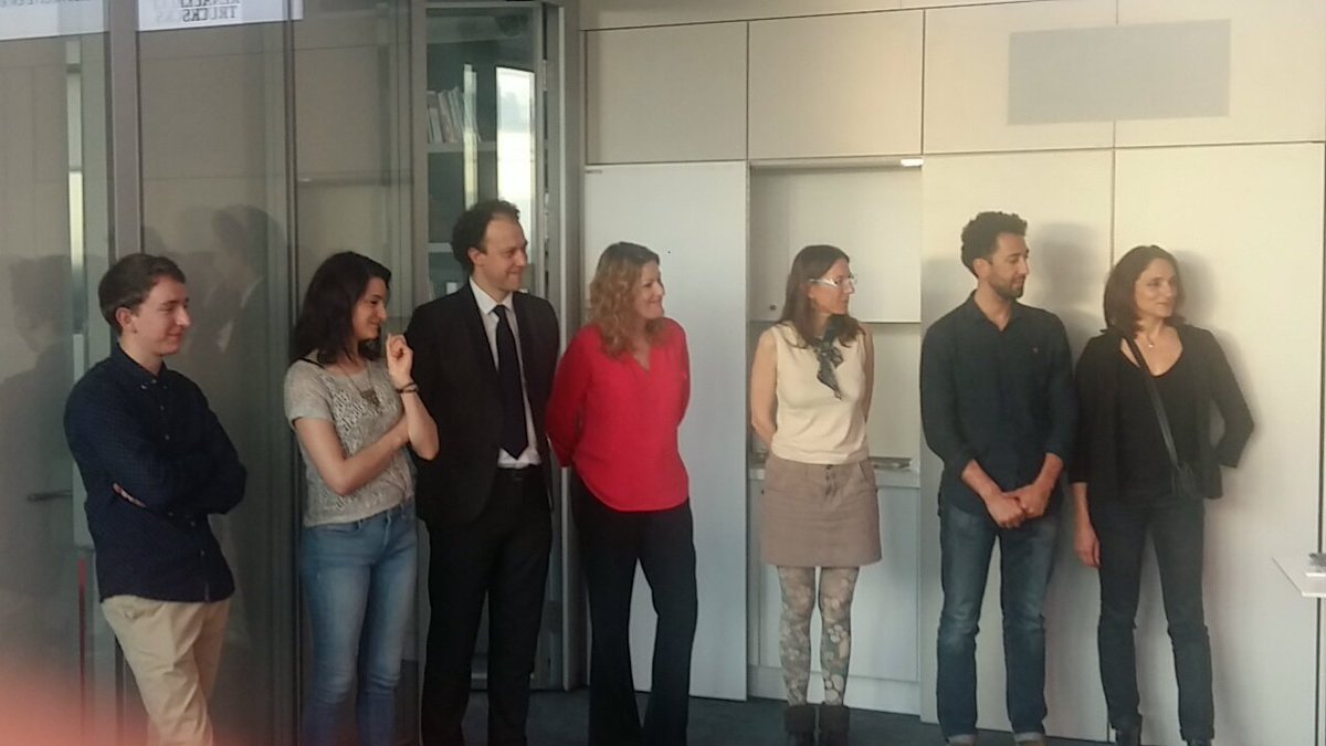 Social_ImpactWE's tweet photo. Enfin, un immense merci à nos membres de jury pour cette édition 2018 ! Bruno Collin de @BNPParibas, Rémi Santiago de @TicketforChange, Audrey Cossic de @Proxidon, Laure Stahl de #BeautifoolPlanet et Delphine Jouassin de #LeRavinala ! #SocialImpactWeekEnd https://t.co/iTm5gPhg8p