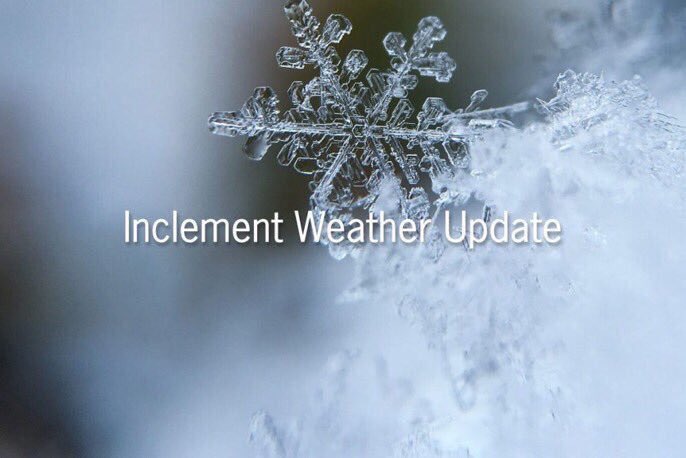 April 16/18: ALL SCHOOLS and workplaces are CLOSED today due to dangerous road conditions. All activities are cancelled. Stay safe and warm.