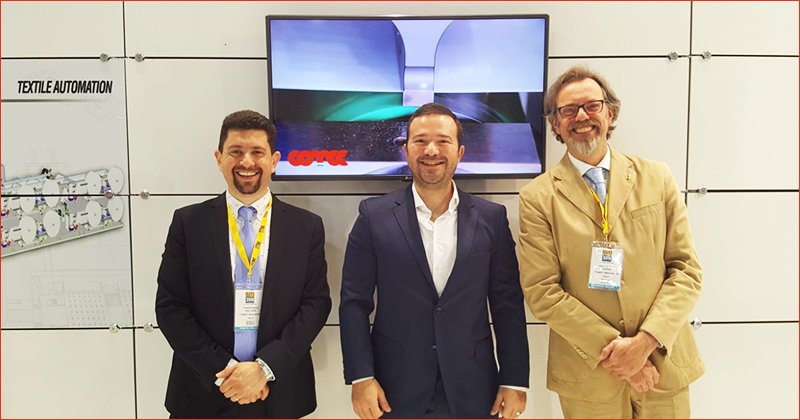 ahBlackSun's tweet photo. Comec Team: Francesco Galliani BU manager Comec Innovative and Onur Oztug from GNA, partner for Turkey with Adalberto Horak - Live @ ITM 2018 in Istanbul. #Composites #CompositeMaterials #ITM2018 @itm2018 https://t.co/VbYPZIwuiG