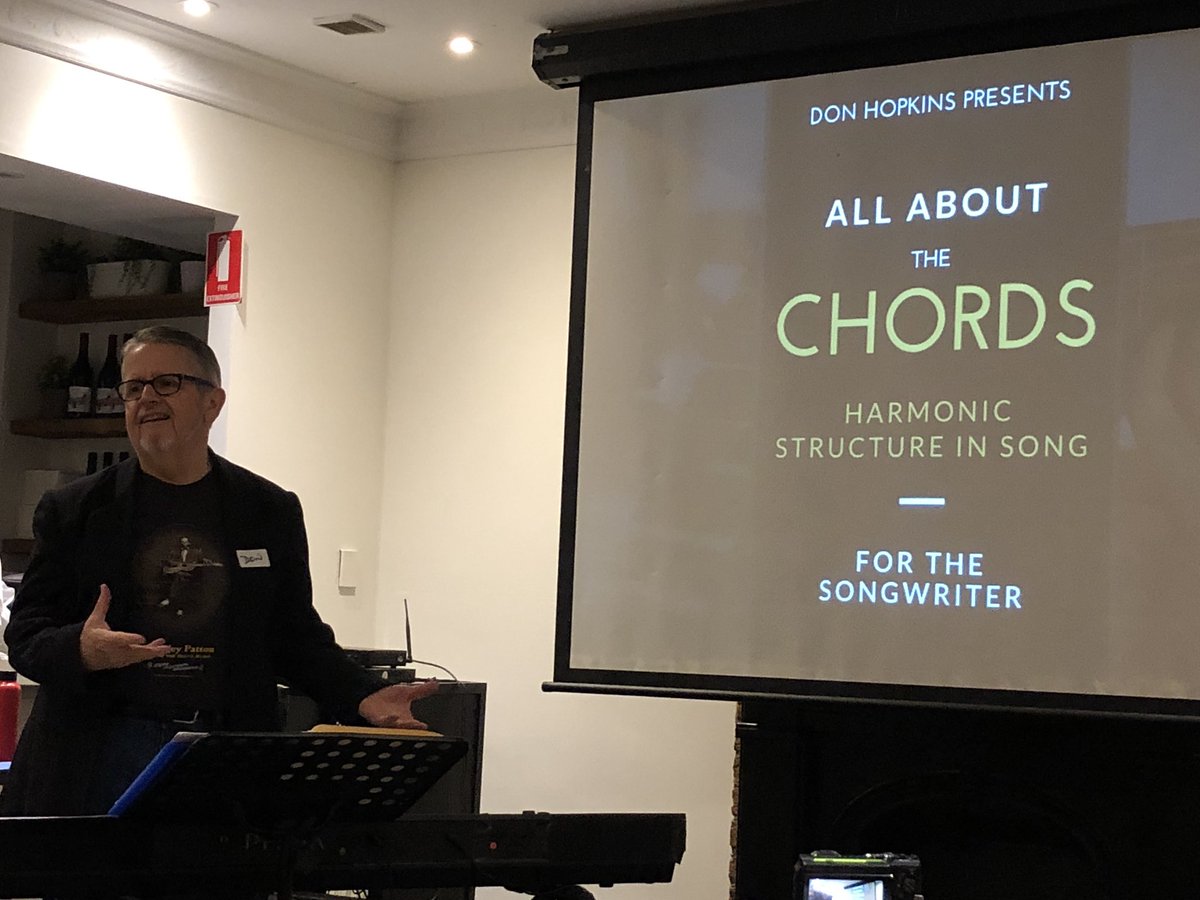 naomicrain's tweet photo. Don’s getting started at #NSAI Aus @rockindon https://t.co/k4utOAcJcA