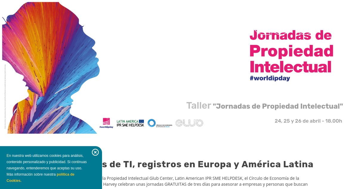 latinamericaipr's tweet image. Celebramos el #worldipday el 24, 25 y 26 de abril con unas Jornadas gratuitas. Apúntate!
glub.center/jornadas-de-pr…