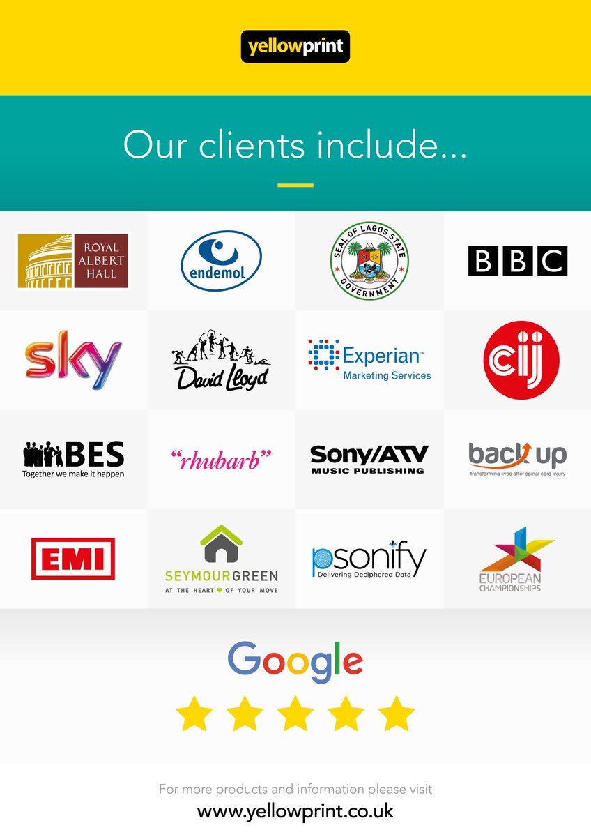 YellowPrintUK's tweet photo. What's your #MondayMotivation? Here at Yellow Print our focus is always you, the #client, and making sure that our #flyers, #booklets and #wedding #stationery are always #premium and on spec! Find out more at our website: https://t.co/377OTH9sOy #Printing #CustomerExperience https://t.co/cfTAypZCVC