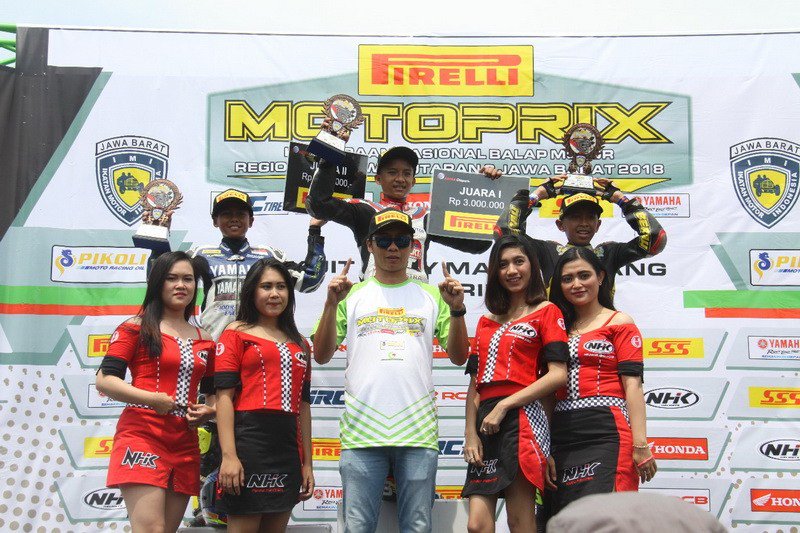Pembalap Pirelli Panen Podium di Kejurnas Pirelli Motoprix Subang dan Padang dapurpacu.com/369280/pembala…