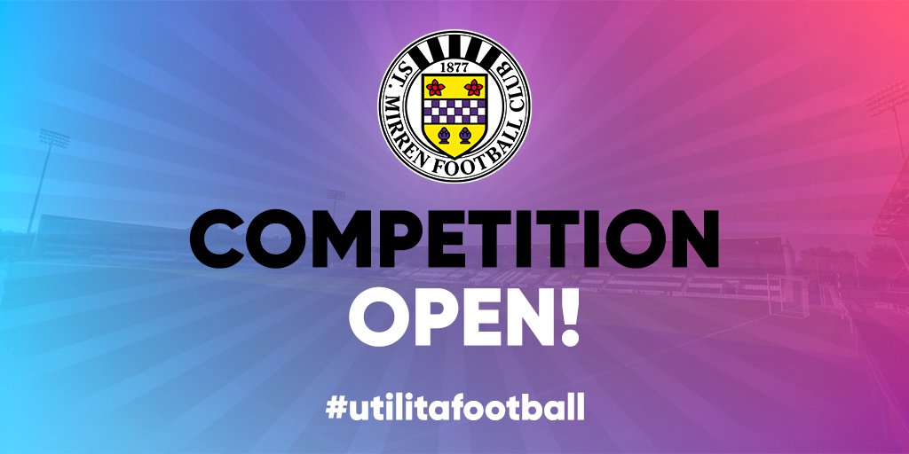 UtilitaFootball's tweet photo. Win | Who fancies going to see the Scottish Championship Winners? We have two tickets to giveaway for this weekend's Renfrewshire derby between @saintmirrenfc &amp; @Morton_FC! Follow &amp; RT to be in with a chance. T&amp;Cs apply, closes Wednesday. Good luck! https://t.co/u6EyZnnjrp