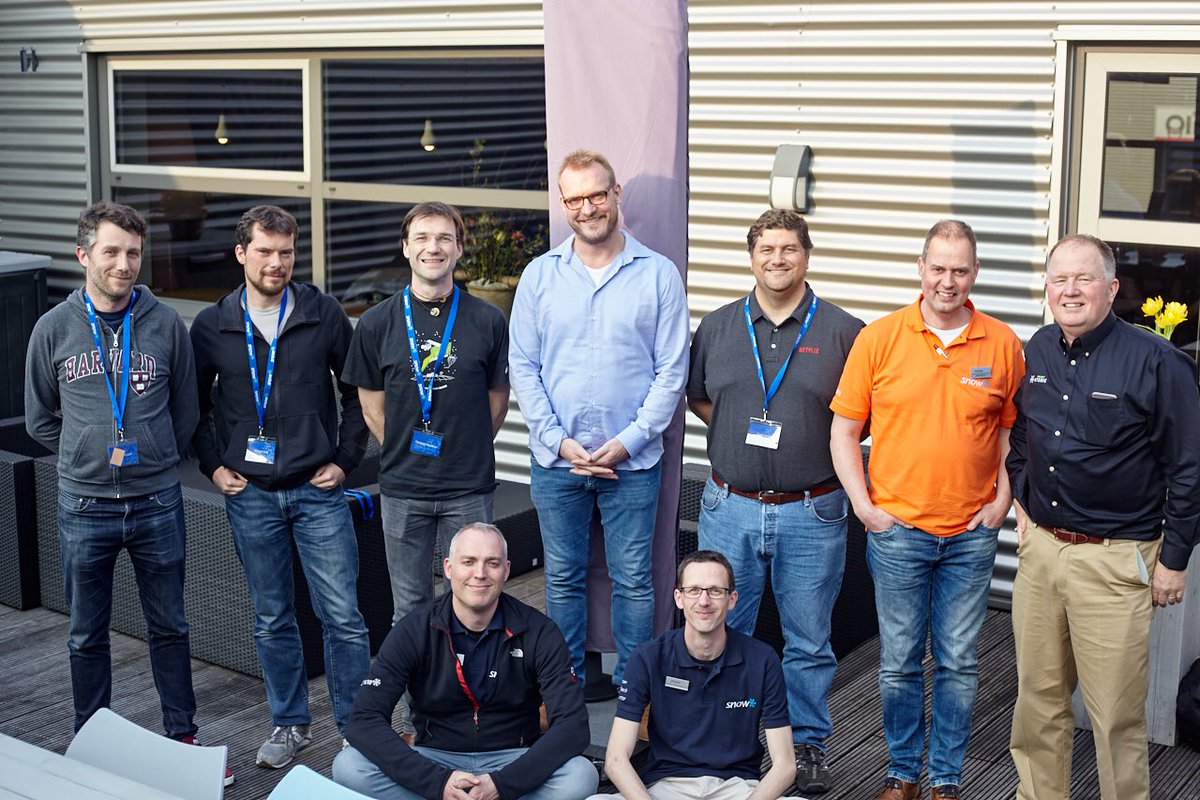 SUECloudNative's tweet image. Our #sue2018-lineup, they were amazing! Their interesting talks about #AGC, #containertechnology, #encryptedstreaming, #cpu_cache_attacks and #elasticsearch made this year&apos;s event a great SU(E)CCES! @hessi @rhatdan @bjg @fdevillamil @jnieuwen Michael, Scott and Tom