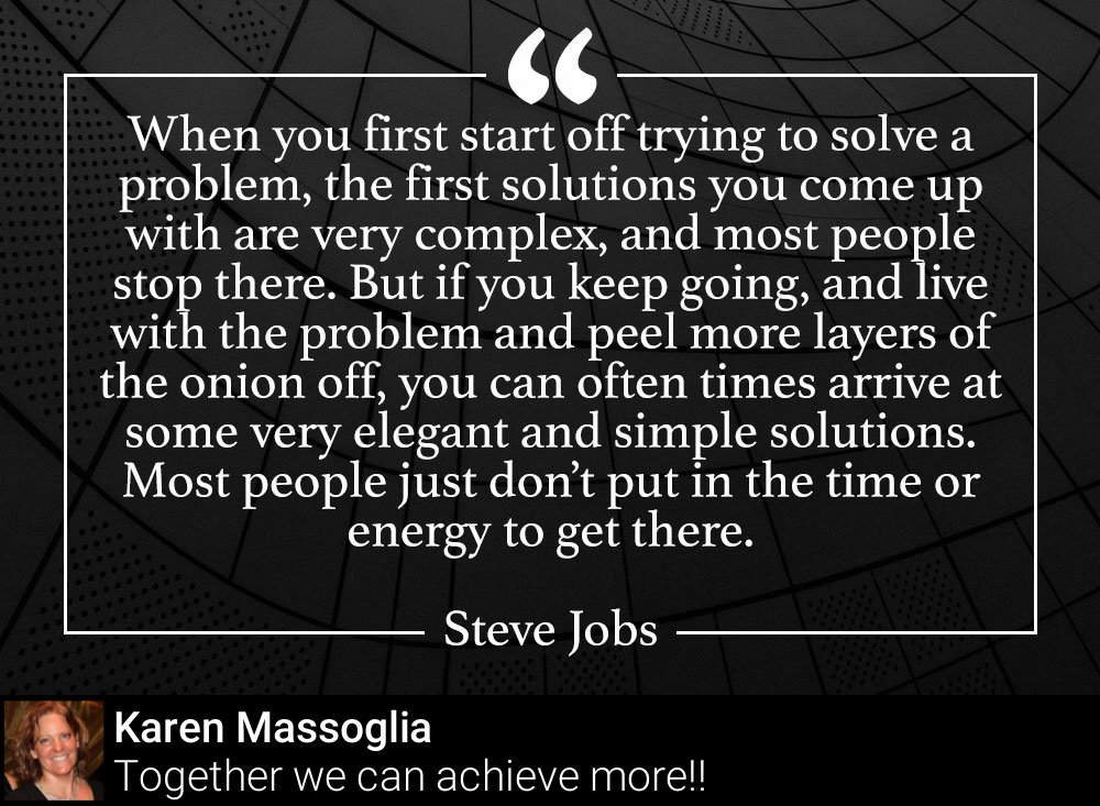Persistence ALWAYS wins…