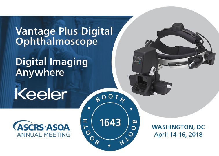 accutome's tweet photo. Vantage Plus Ophthalmoscope’s from Keeler, Digital Imaging Anywhere. For more info stop by Booth #1643 at ASCRS Washington DC, April 14-16th 2018.
https://t.co/lUoEia2b6j https://t.co/46zGu6Ujmn