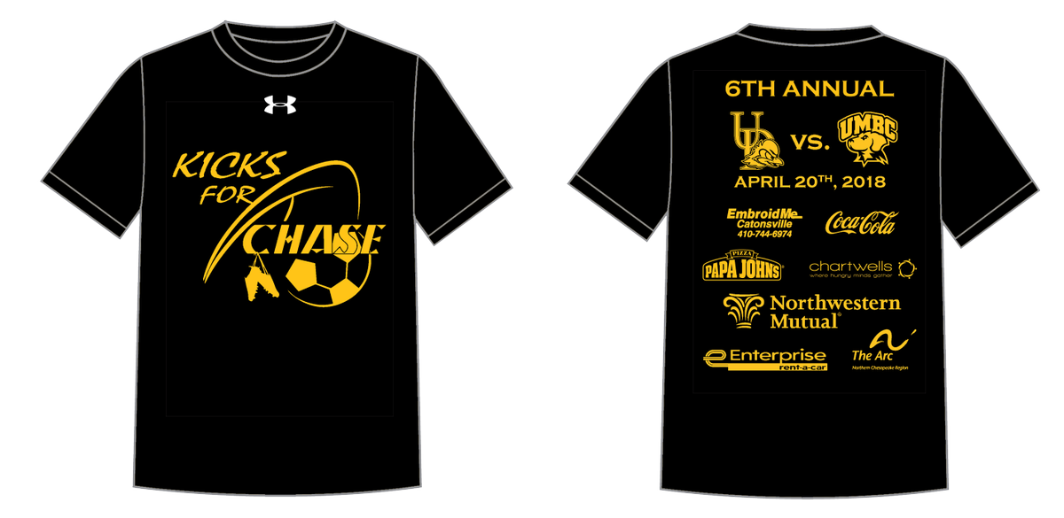 TheArcNCR's tweet photo. On Friday, April 20th at 6:00pm The Arc NCR will be partnering with UMBC Men’s Soccer Team for the 6th Annual Kicks for Chase Charity Soccer Game.  For more Information go to https://t.co/jGs5fNWeKX. #KicksforChase #ArcNCR65 https://t.co/v7DlUJrSgg