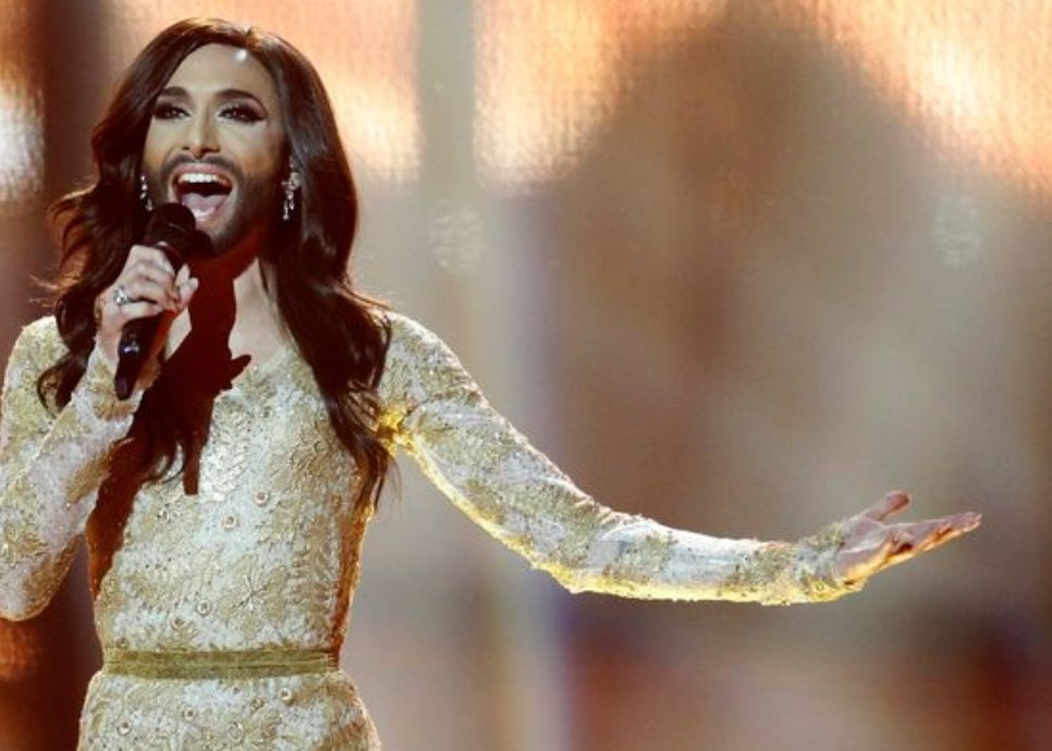 In light of recent events, our #LGBT+ person of the week is 2014 #Eurovision winner @ConchitaWurst. We stand in solidarity with her after she was forced to discuss her HIV status due to abhorrent and cruel blackmail attempts. The stigma must end around this horrible disease.