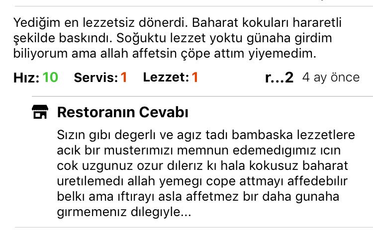orcunozdmrr's tweet photo. kral ne yemek sepeti ne de sipariş veren insanlar seni hak etmiyor https://t.co/f3dg1GpqHc