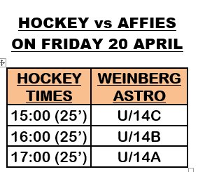 KingEdVIISchool's tweet photo. #RedHockey #Friday 20 April #Saturday 21 April
@KingEdVIISchool vs @AHS1920 
#Strenue to all the teams. We look forward to welcoming @AffieOuer &amp; Teams #redspiritshared @FieldingColin @DaMata1975 @vHoesslin @newland_nell @zingy099 @Koeksie83 @van_mauritz https://t.co/tbzgyBmqpH