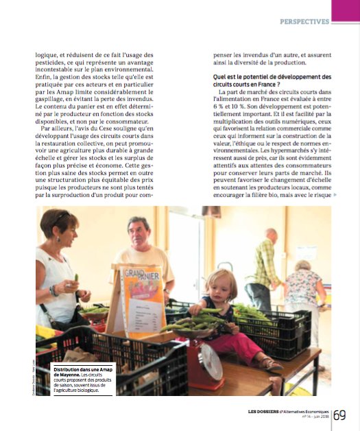 CDecorde's tweet photo. #rural #francerurale #agriculture Publication dans le numéro 14 des dossiers d'@AlterEco_  d'une photo issue de la série documentaire @2000etmoins sur la France  rurale qui innove, réalisée en binôme avec @PSlvns 
Reportage à la Gorronnière, une ferme biologique en Mayenne. https://t.co/MjzyJXWEmm