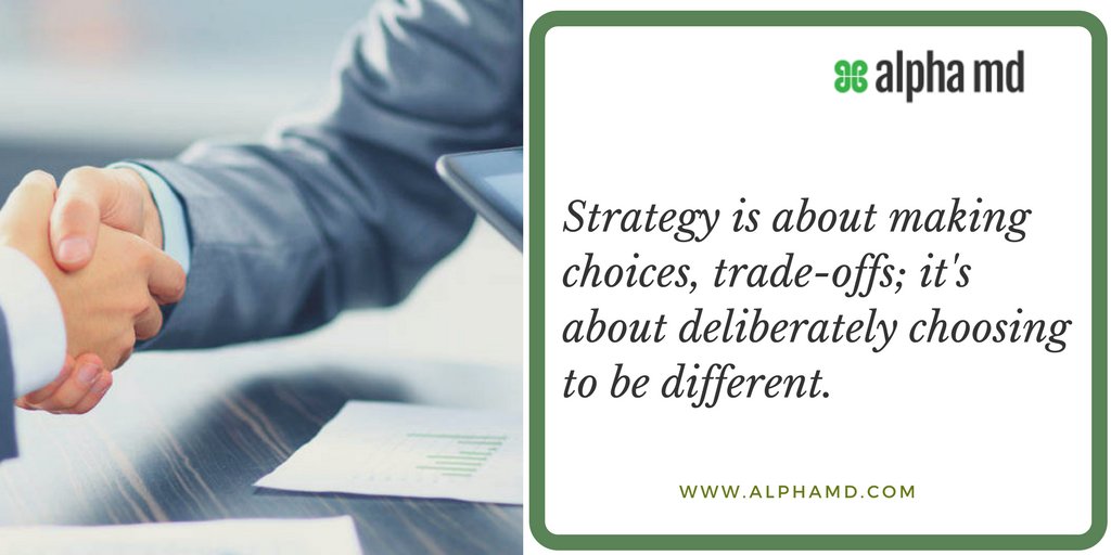 AlphaMD7's tweet photo. "Strategy is about making choices, trade-offs; it's about deliberately choosing to be different."
#alphamd #maketing #strategies #Business #corporate #goals #success #growthmindset #sustainability #MondayMotivation https://t.co/ThzsHDuPeR