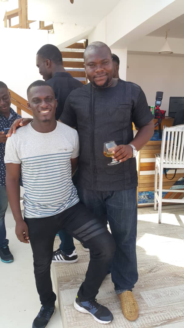 MystiqMike's tweet image. with fellow blogger; Zion Felix @onua_zionfelix at the Jaguar E-Pace unveiling. @blakkpeppernews @waxprintmedia #blakkpeppertins #JaguarEPace