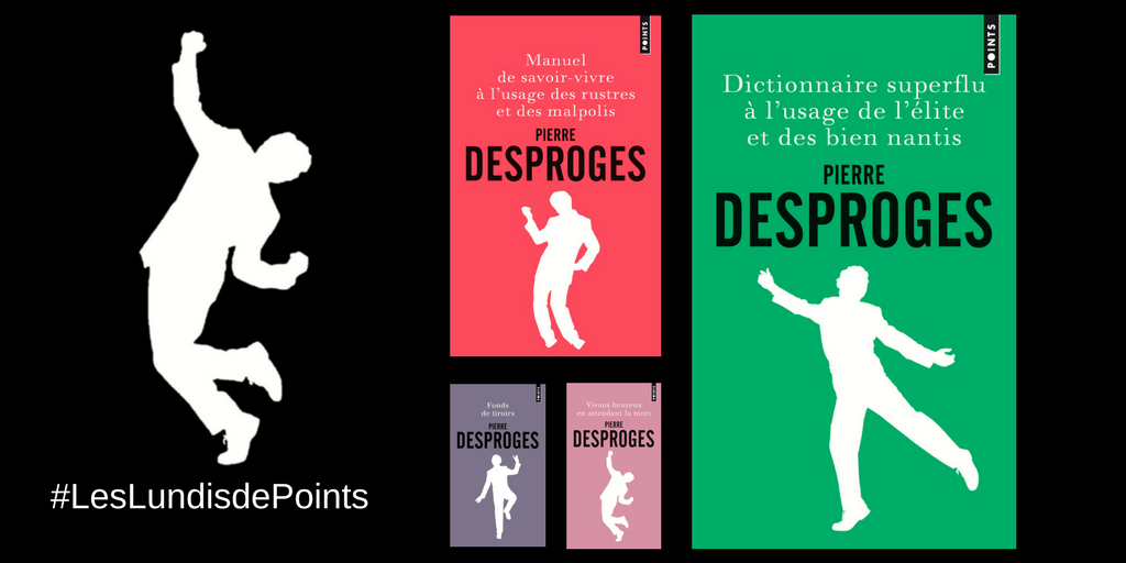 EditionsPoints's tweet photo. RT + follow pour tenter de gagner 4 recueils de textes de Pierre Desproges, de nouvelles couvertures mais une plume toujours aussi aiguisée ! #LesLundisdePoints https://t.co/7yoOSxyrQ9