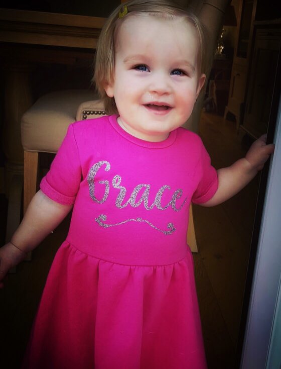 lingartdesigns's tweet photo. A new product from #LingArtDesigns these personalised toddler dresses come in pink or grey and are printed in a gorgeous sparkly name of your choice! Just gorgeous 💕 #etsy #dresses #babygirl #toddlerdress #personalised https://t.co/XHlNwUeCjx