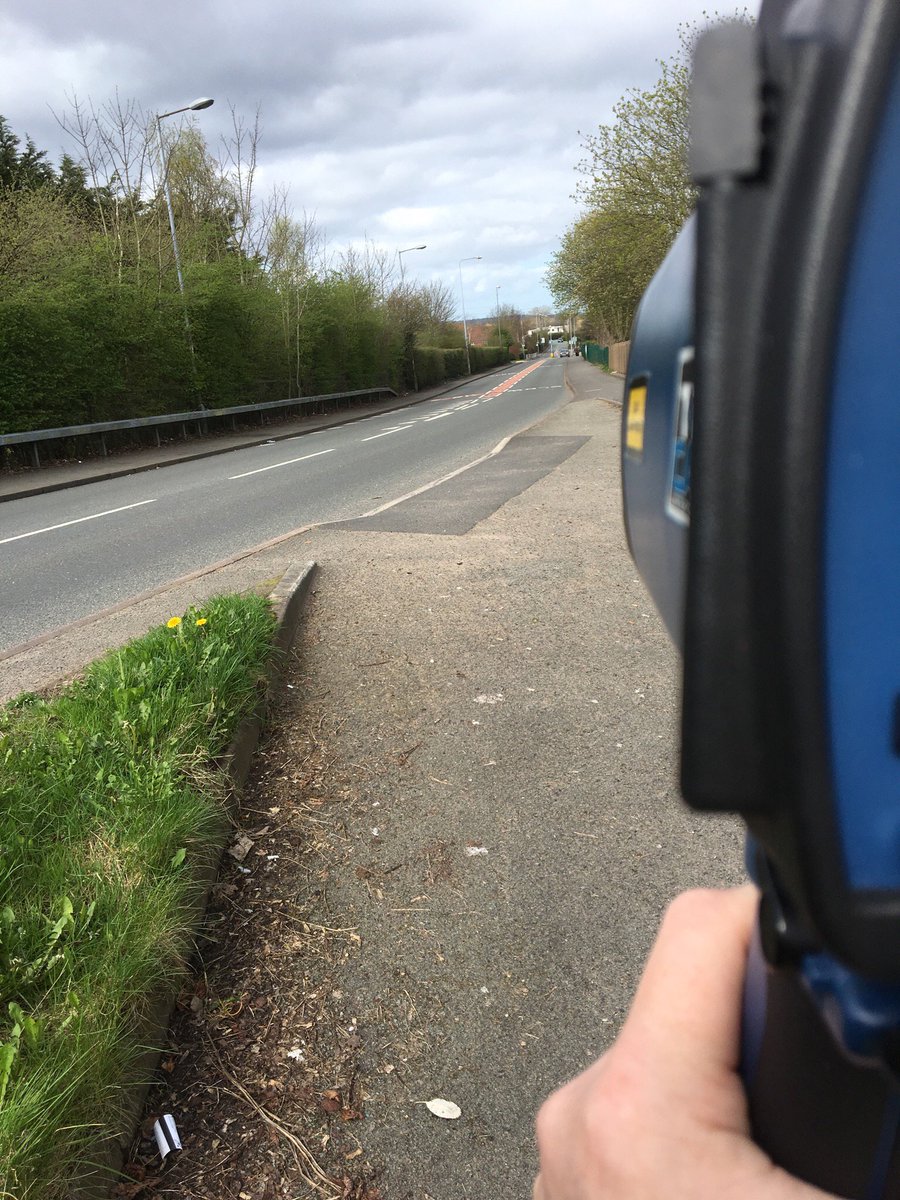 PoliceWidnes's tweet photo. Speed enforcement carried out on Liverpool road, on Hough green station bridge. 4 activations recorded. Please keep under the speed limit.# opbuffer #keepwidnessafe https://t.co/r7QR6LaSSC