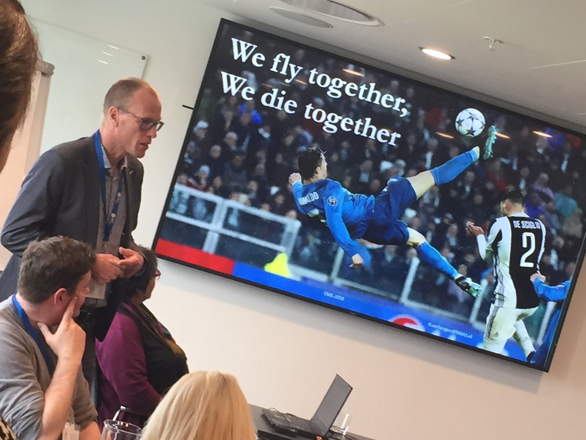 Ruben Verlangen is doing a prehospital TED talk on Non Technical Skills <a href="/European_EMS/">EMS Europe</a> #EMS2018 <a href="/ravu_ambulance/">RAVU Ambulancezorg Utrecht</a>