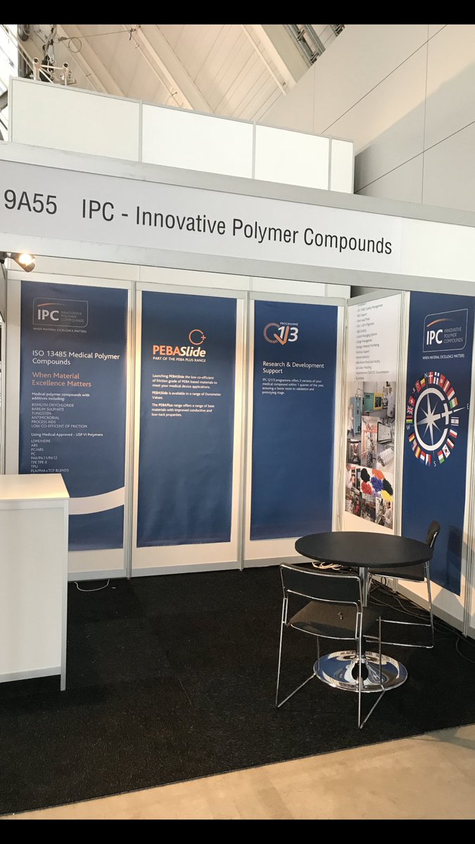 IPCpolymers's tweet photo. @MedtecEurope Come and meet us at stand 9A55 this week in Stuttgart! https://t.co/jBEO1C4Qp4