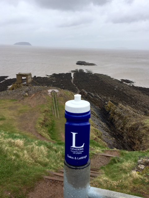Our Leaders water bottles get everywhere - this one made it to Brean Down Fort at the weekend. Do you have a sportif or mini-adventure planned and think a bottle would come in handy? Pop into #Cheltenham branch and ask us for one! #Leaders #weekendadventure #exercises #water