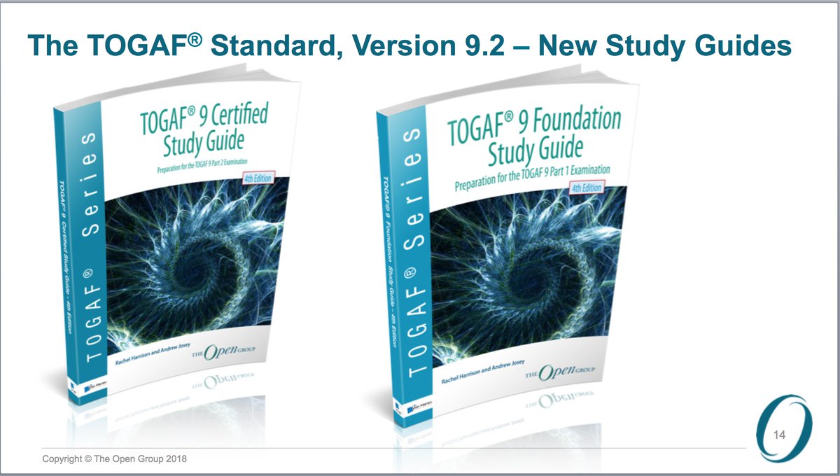 TOGAF_r's tweet photo. We’ve updated the official @TheOpenGroup TOGAF® Study Guides today. Now available from @VanHarenpub #ogLON https://t.co/3nZ14tmDyY