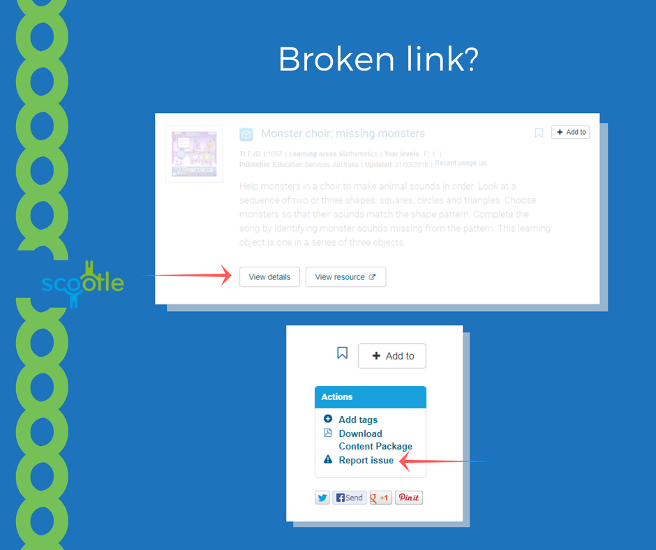 scootle's tweet photo. Found a broken link? Report it in the ‘View Details’ screen, and we will do our best to resolve it for you https://t.co/wi2wci17Ak #auedchat #edchat #education #resources #scootle #ozteachers #teachertips https://t.co/qEL4XPz5Wp