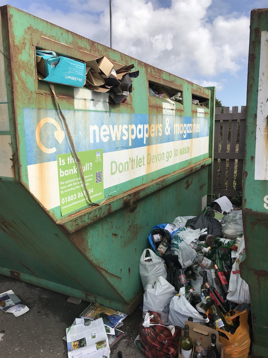 HelenaClews's tweet photo. @SouthHams_DC Another disappointing find! When will this be sorted out South hams?? #councilfail #recycling https://t.co/Z1pkqUQbyj