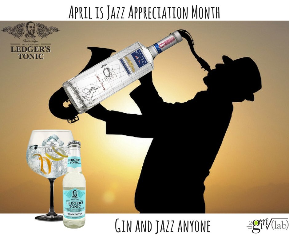 Gin and Jazz was all the rage 100 years ago. Celebrate jazz appreciation month with a GnT.

#Gin #jazz #ginandtonic #gnt #jazzlife #allthatjazz #martinmillers #ledgers #original #ginglass #ginandtonic #blue #silhouette #saxaphone #playthatsax #sunset #ledgerstonic #juniper #yolo