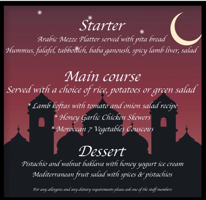 PillarsUWL's tweet photo. We have some last minute availability for this week’s 1001 Nights dinner. Let our students wow you with this one-off Arabian experience #themeddinners https://t.co/dQmAZ8eEvw
