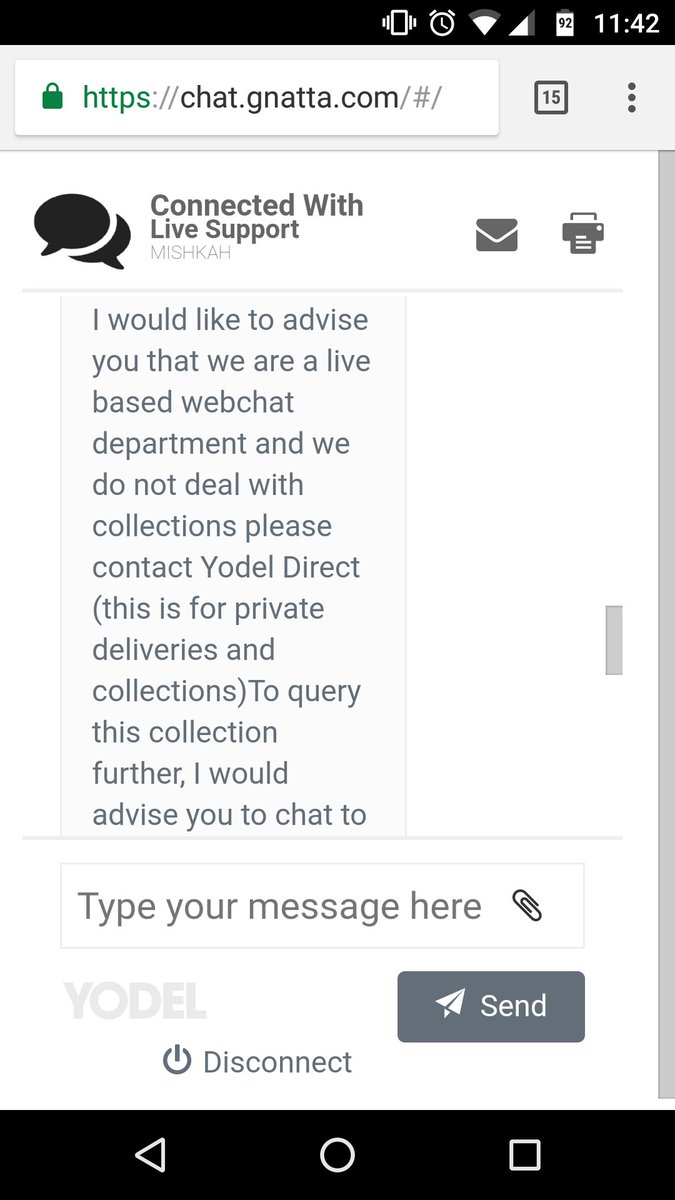 Heydiddly's tweet photo. @YodelOnline can you sort your shit out please? #badservice #worstcourier https://t.co/63lmeaHJzl