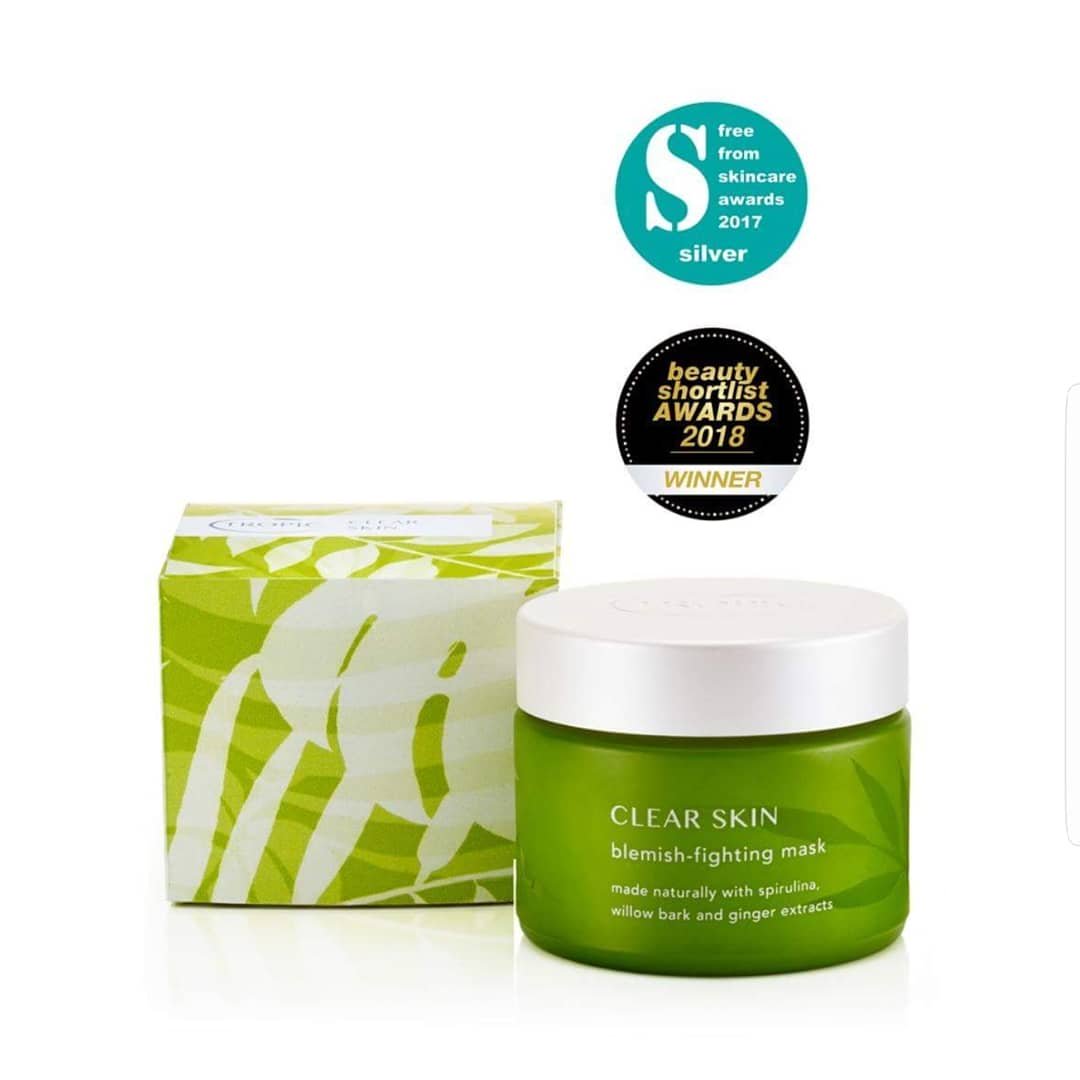 GabrielleTropic's tweet photo. Our most popular mask…..

🍀CLEAR SKIN 🍀
blemish-fighting mask

🏆Clear Skin has most recently won the following awards:

- Free From Skincare Awards 2017 - Silver
- Beauty Shortlist Awards 2018 – Winner

💚A spot-busting mask to control sebum levels and prevent breakouts. https://t.co/fqFvIjVIYy