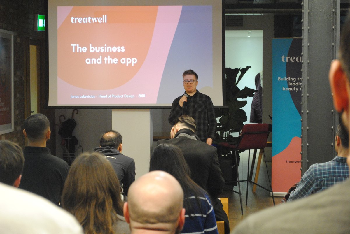 TreatwellTech's tweet photo. This time last week, we were getting ready to host our very first #iOSMeetup we on Tuesday 10th. The event involved a mountain of pizza, loads of talk about iOS and a great presentation from our very own @lekevicius. Stay tuned for details on our next #Meetup https://t.co/IQdNAj4LaR