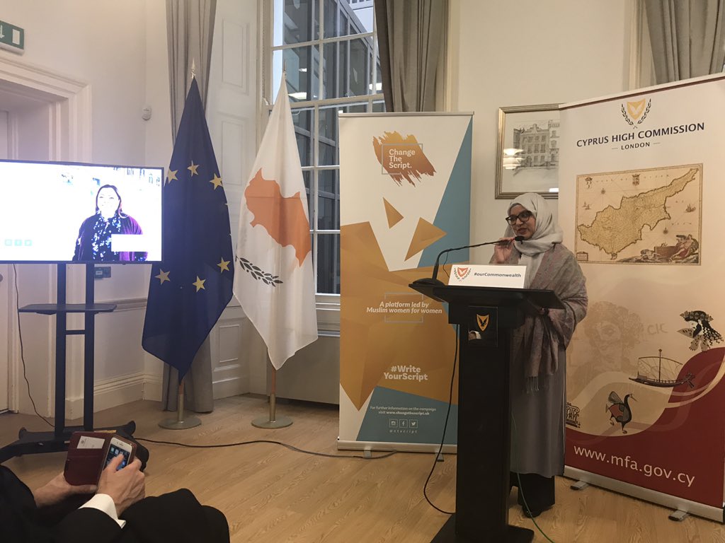 DrAyshaRaza's tweet image. Bringing different faith communities together has become vital after 9/11 there is more that unites us than divides us. Women are peace makers &amp;amp; bridge builders so #ChangeTheScript #WriteYourScript #OurCommonwealth #CHOGM18