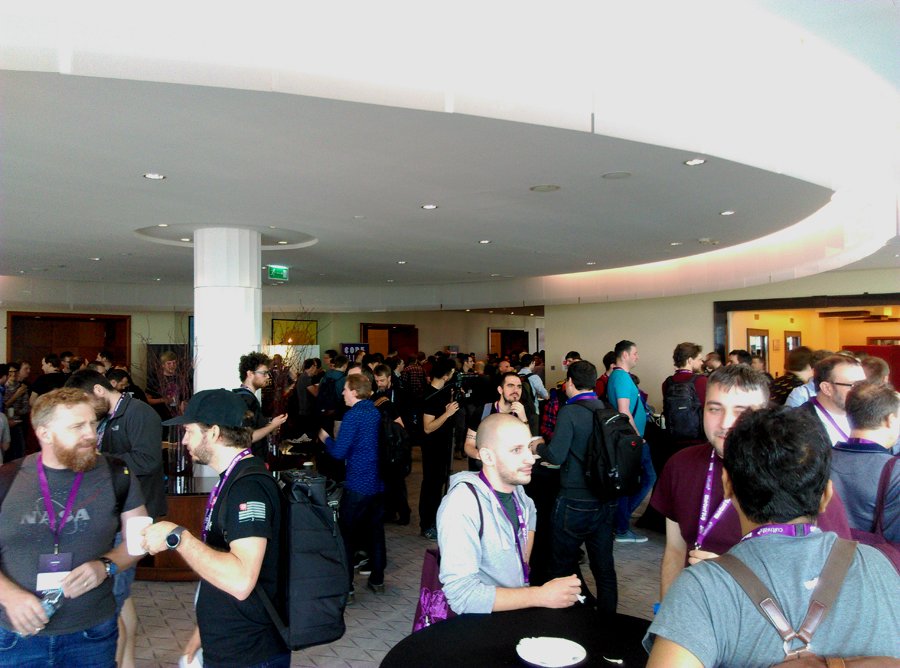 ElixirConfEU's tweet photo. A conference is nothing without the attendees, and we have a super turn  out this year at #elixirconfeu Warsaw - you all make it what it is https://t.co/2UShyFxTrn