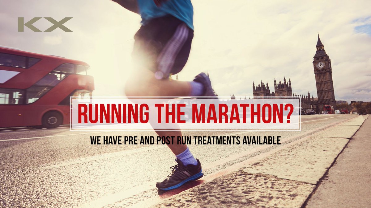 6 Days to go until The 2018 #LondonMarathon Enhance your performance and prevent injuries pre marathon with our world renowned osteopaths and cure those post marathon aches and pains with a massage or physiotherapy. #kxlife #kxspa buff.ly/2JOfIuf