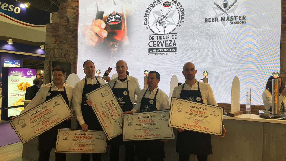 estrellagalicia's tweet photo. G A N A D O R E S #BeerMasterSessions #Cataluña
🥇Restaurante La Toja
🥈Los AmigosBCN
🥉Concordia Cervecería, Amb Tu, Born Voraz https://t.co/IFOnpBTn46